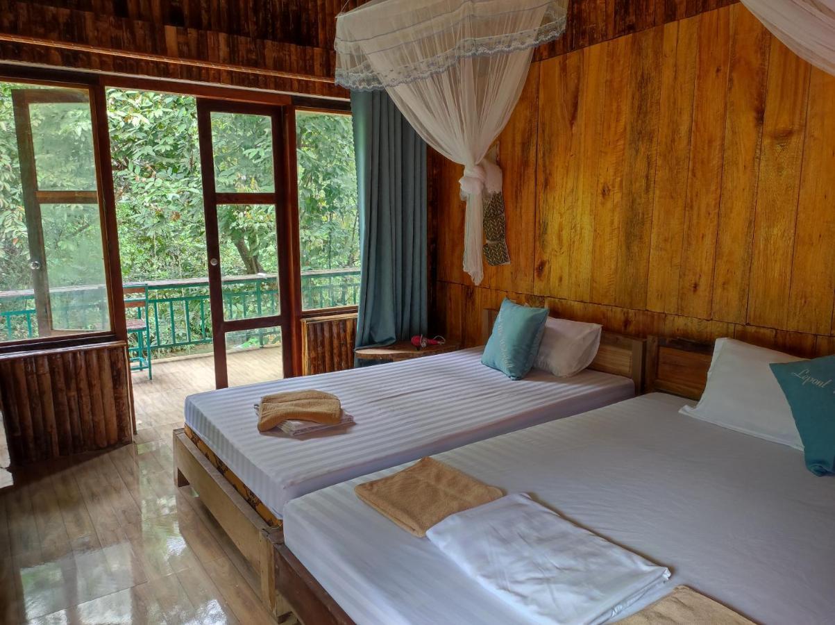 Lepont Mu Waterfall Bungalow Hoa Binh ภายนอก รูปภาพ
