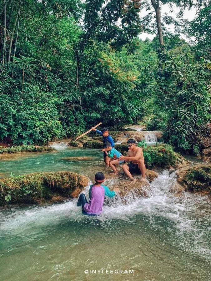 Lepont Mu Waterfall Bungalow Hoa Binh ภายนอก รูปภาพ