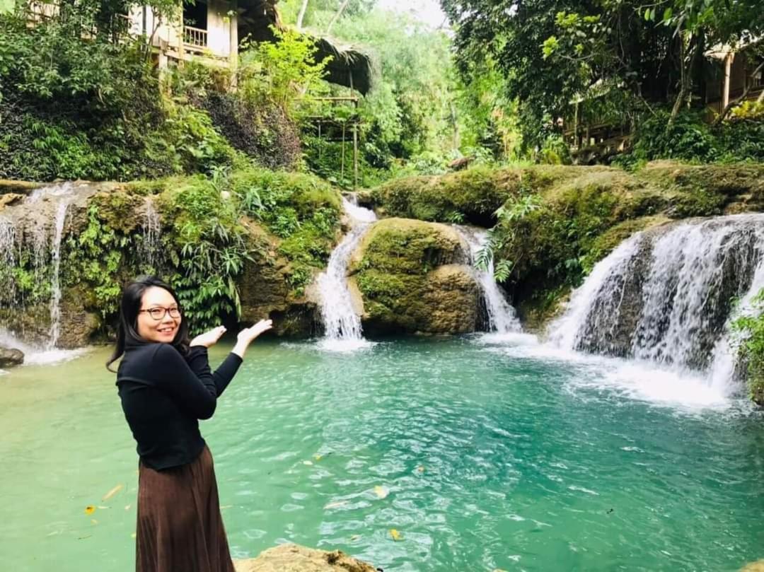 Lepont Mu Waterfall Bungalow Hoa Binh ภายนอก รูปภาพ