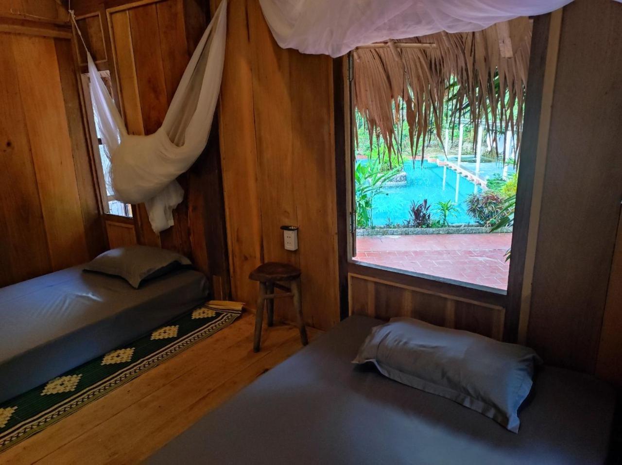 Lepont Mu Waterfall Bungalow Hoa Binh ภายนอก รูปภาพ