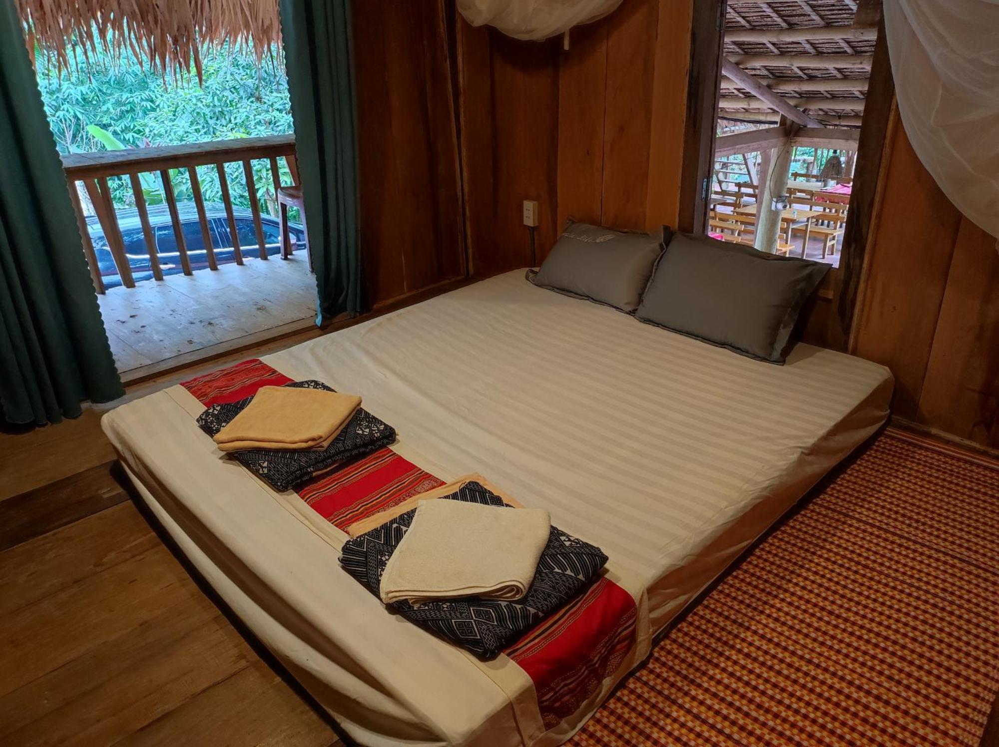Lepont Mu Waterfall Bungalow Hoa Binh ภายนอก รูปภาพ