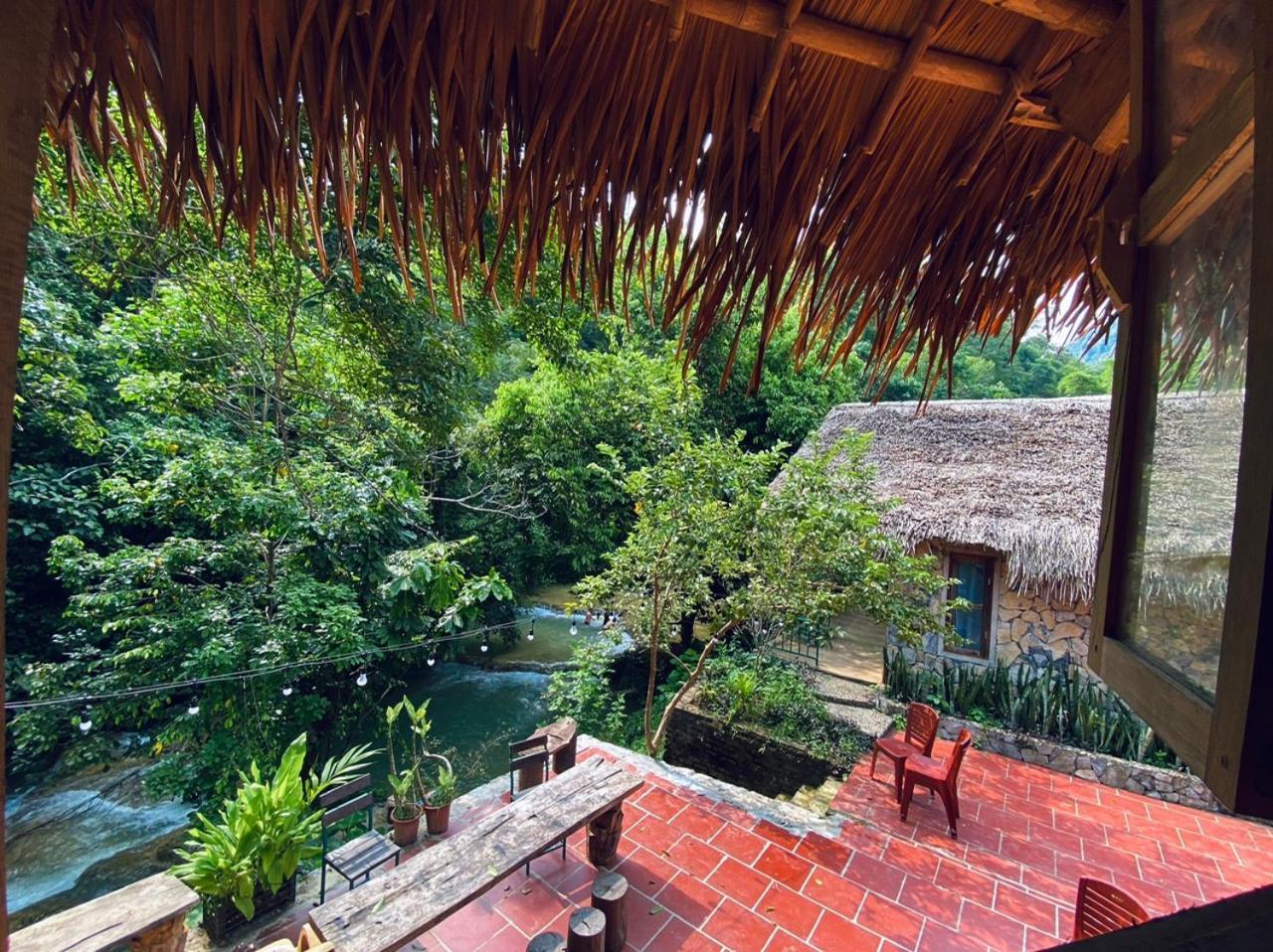 Lepont Mu Waterfall Bungalow Hoa Binh ภายนอก รูปภาพ