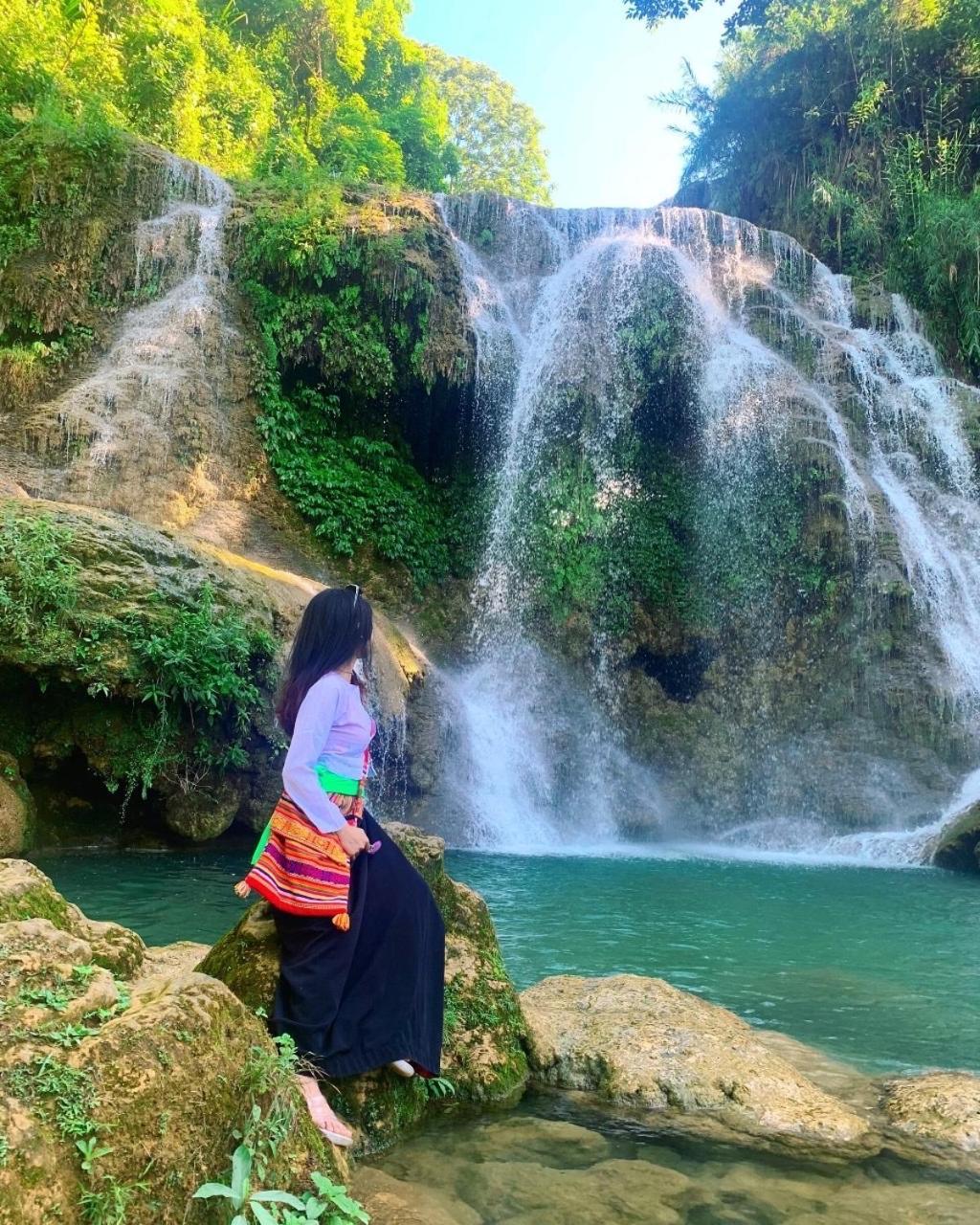 Lepont Mu Waterfall Bungalow Hoa Binh ภายนอก รูปภาพ