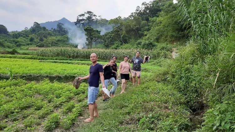 Lepont Mu Waterfall Bungalow Hoa Binh ภายนอก รูปภาพ