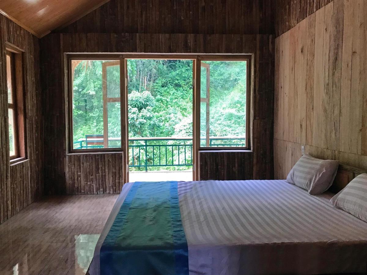 Lepont Mu Waterfall Bungalow Hoa Binh ภายนอก รูปภาพ