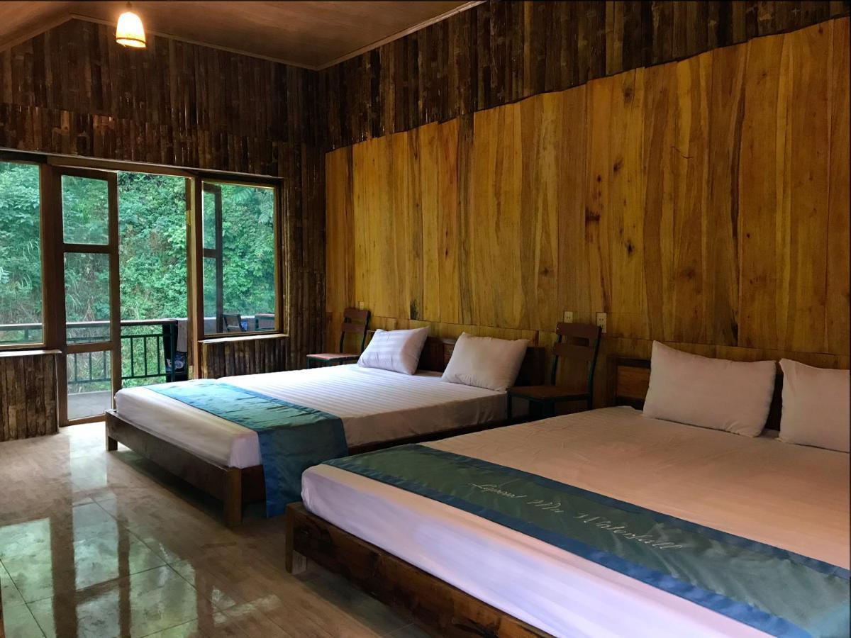 Lepont Mu Waterfall Bungalow Hoa Binh ภายนอก รูปภาพ